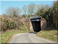 Railway bridge over Privet Lane in SP11 8EJ
