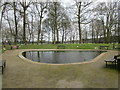 Pond at Bretby Crematorium in DE15 0QG