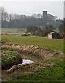 Land drain and fields near North Frodingham in YO25 8LB