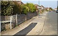 Looking east along Overdown Road in PO22 8LH