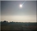 A solar eclipse (believe it or not) near Fosdike Bridge, Lincolnshire in PE20 2DB