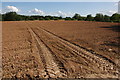 Ploughed field near Moorcot in HR6 9JG