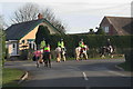 Horses and riders in Hogsthorpe in PE24 5QD