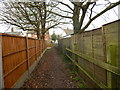 Path from Kynaston Road in CM7 5AJ