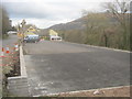 New car park under construction at Llanwenarth Hotel in NP8 1EP