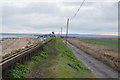 Footpath just north of Shellbeach in ME12 4BS