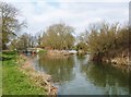 Rushes Lock and weir on the Chelmer Navigation in CM3 4BZ