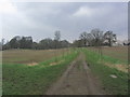 Farm track between Edgcote & Chipping Warden in Chipping Warden and Edgcote