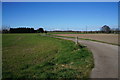 Track leading to Burn Park Farm in HU16 5RZ