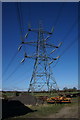 Pylon at Burn Park Farm, East Yorkshire in HU16 5SA
