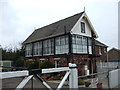 Converted signal box, Louth in LN11 7AD