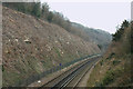 Railway line between Riddlesdown & Upper Warlingham in CR8 5BS