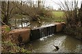 Weir on Herefordshire & Gloucestershire Canal in GL18 2AB