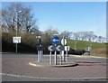 Roundabout on the B3230 in EX34 9RP