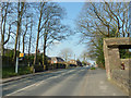 Speed camera on the A49 opposite Euxton Parish Church in PR7 6PE