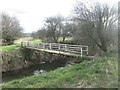 Footbridge over the Mother Drain north of Rossington in DN4 7PA
