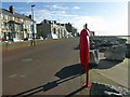 Life buoy on the promenade at Sandylands Morecambe in LA3 1DF
