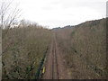 Railway Line towards the Upper Forth in KY12 8SE