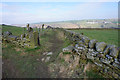 Bridleway towards Newsholme Dean in BD22 0QA