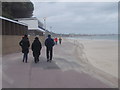 Sandbanks: sandswept promenade in BH13 7JD