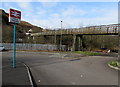 Ystrad Rhondda railway station approach in CF41 7RF
