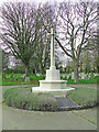 Lowestoft War Memorial in Normanston Cemetery in NR32 2PT
