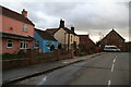 Colourful houses in Brigg Road, South Kelesy in LN7 6RH