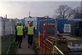 Beamline outbuildings under construction in Chilton (Vale of White Horse)