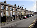 Long row of houses, Penrhys Road, Ystrad in CF41 7SJ