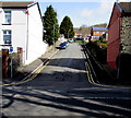 One-way road to Danygraig and Danycoed, Ystrad in CF41 7SJ
