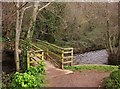 Bridge and ford, Bossington in TA24 8HF