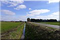 Long Drove Drain alongside South Fen Road in Bourne Austerby Ward