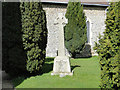 The War Memorial at Sutton church in IP12 3DT