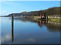 The Clyde near Donald's Quay Light in PA7 5PT