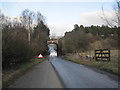 Flood under Railway Bridge in KY15 7UL