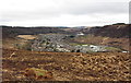 View from Tarren Maerdy over the Rhondda Fach valley in CF43 4TE