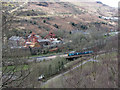 View across the Rhondda Valley near Trehafod in Trehafod Community
