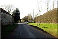 The road through Barton Hartshorn in MK18 4JX