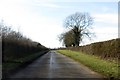 The road to the A4421 in MK18 4JY
