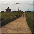 Chapel Garths Farm driveway in HG4 3AF