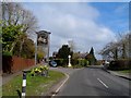 Essendon, Village sign and war memorial in AL9 6AY