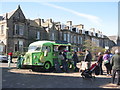 the little green van in EH15 1DJ