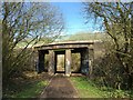 Audley: bridge over former railway trackbed in ST7 8AG