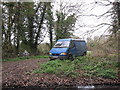 Ford Transit van by Old House Lane in TN3 0RL