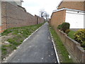 Path from Ingram Road to Waddington Way in SE19 3DB