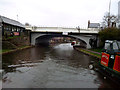 Bridgewater Canal:  London Road Bridge No 15 in WA4 5AE