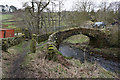 Footbridge at Lumb Foot in BD22 0JB