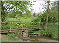 Footbridge south of Hallaton in LE16 8TY