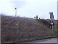 Railway embankment by Forest Drive in AB39 2FE