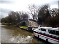 Macclesfield Canal:  Roving bridge No 12 in SK6 8AN